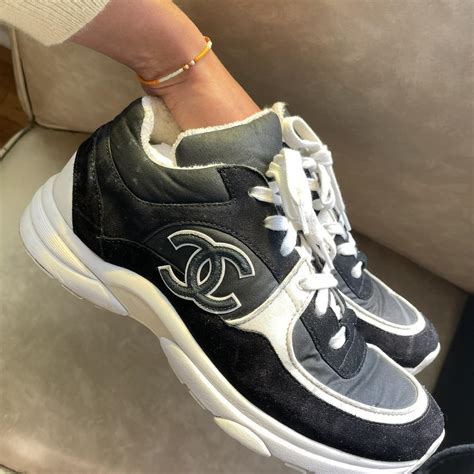 where can i buy chanel trainers uk|chanel trainers black and white.